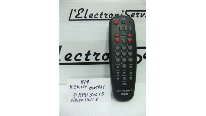 RCA CRCU300TD remote control.
